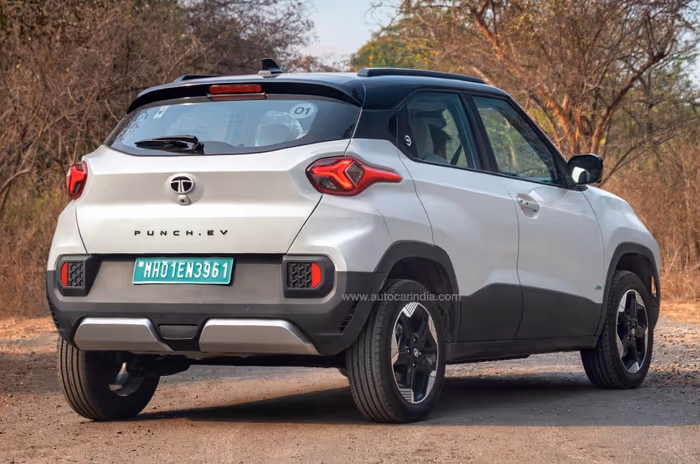 Tata Punch EV Back Static